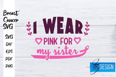 Breast Cancer Awareness SVG | Breast Cancer Quotes SVG | Breast Cancer SVG Fly Design 