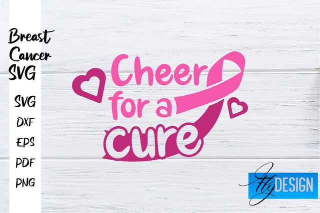 Breast Cancer Awareness SVG | Breast Cancer Quotes SVG | Breast Cancer SVG Fly Design 