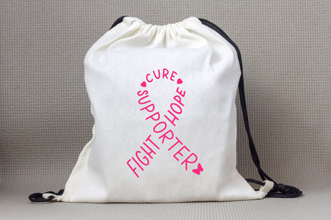 Breast Cancer Awareness SVG- Breast Cancer Ribbon -Supporter SVG Stacy's Digital Designs 