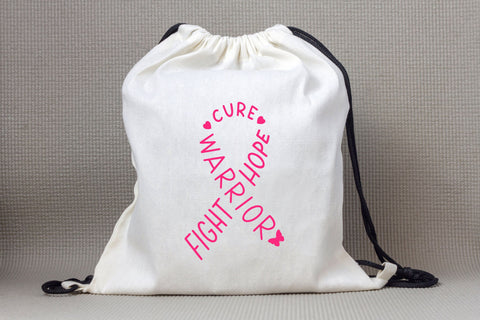 Breast Cancer Awareness SVG- Breast Cancer Ribbon - Warrior SVG Stacy's Digital Designs 