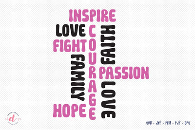 Breast Cancer Awareness SVG Design SVG CraftLabSVG 