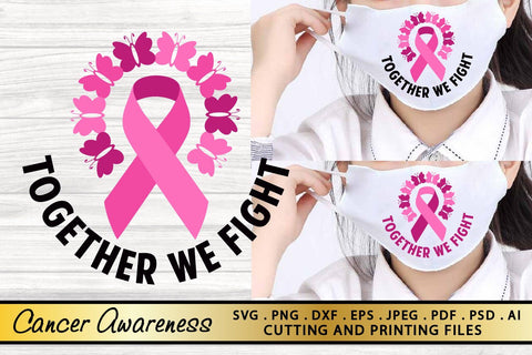 Breast Cancer Awareness SVG Pink Ribbon SVG PNG EPS DXF SVG zoellartz 