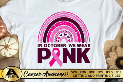 Breast Cancer Awareness SVG Pink Ribbon SVG PNG EPS DXF SVG zoellartz 