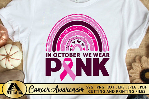 Breast Cancer Awareness SVG Pink Ribbon SVG PNG EPS DXF SVG zoellartz 