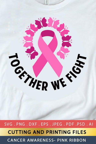 Breast Cancer Awareness SVG Pink Ribbon SVG PNG EPS DXF SVG zoellartz 