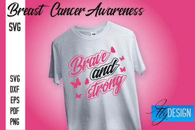 Breast Cancer Awareness SVG | Quotes SVG Designs SVG Fly Design 