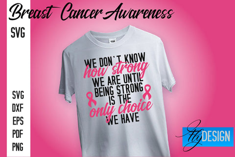 Breast Cancer Awareness SVG | Quotes SVG Designs SVG Fly Design 