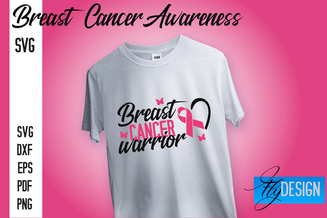 Breast Cancer Awareness SVG | Quotes SVG Designs SVG Fly Design 