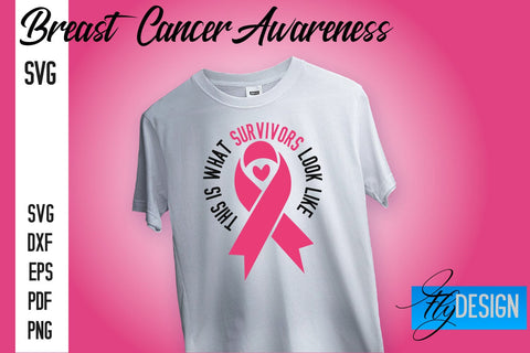 Breast Cancer Awareness SVG | Quotes SVG Designs SVG Fly Design 