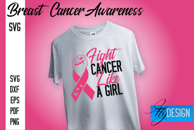 Breast Cancer Awareness SVG | Quotes SVG Designs SVG Fly Design 