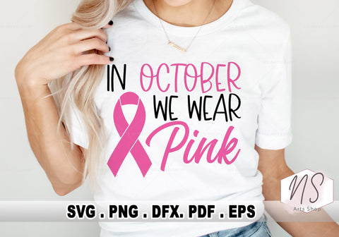 Breast Cancer Bundle SVG, Cancer Quotes SVG, breast cancer awareness, breast cancer ribbon SVG NS Arts Shop 