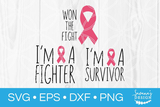 Breast Cancer Bundle SVG SavanasDesign 
