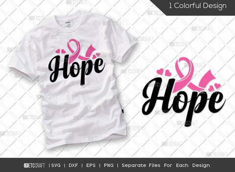 Breast Cancer Bundle Vol-01 | Peace Love Cure Svg | Pinktober Svg | Believe Svg | Hope Svg | Get Your Pink On Svg | Breast Cancer T-shirt Design SVG ETC Craft 
