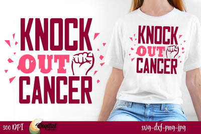 Breast Cancer Fighting Quotes | Supportive Design | Cure | Fight for | Pink color SVG Evgenyia Guschina 