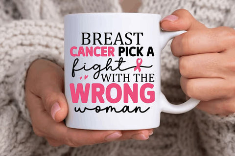 Breast cancer pick a fight with the wrong SVG SVG Regulrcrative 
