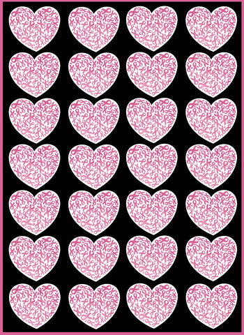 Breast Cancer Ribbon Sticker | Breast Cancer Awareness SVG Stacy's Digital Designs 