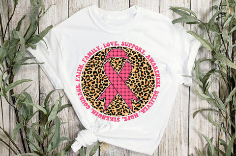 Breast Cancer Sublimation Bundle, Retro Sublimation SVG Shetara Begum 