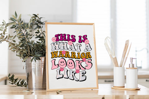 Breast Cancer Sublimation Bundle, Retro Sublimation SVG Shetara Begum 