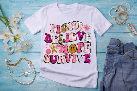 Breast Cancer Sublimation Bundle, Retro Sublimation SVG Shetara Begum 