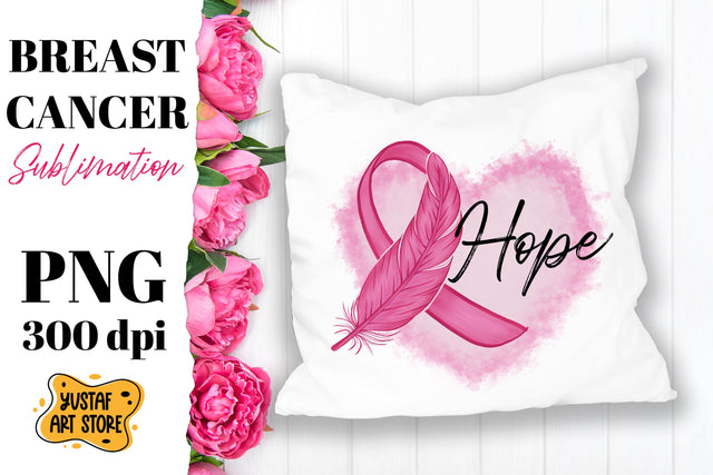 Breast Cancer sublimation design. Pink October PNG Sublimation Yustaf Art Store 