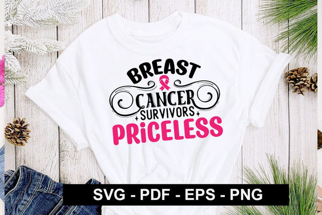 Breast Cancer Survivors Priceless SVG SVG CraftingStudio 