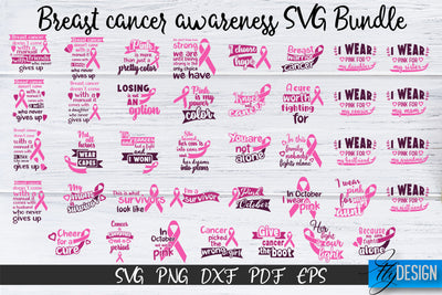 Breast Cancer SVG. Breast Cancer Awareness. Pink October SVG SVG Fly Design 