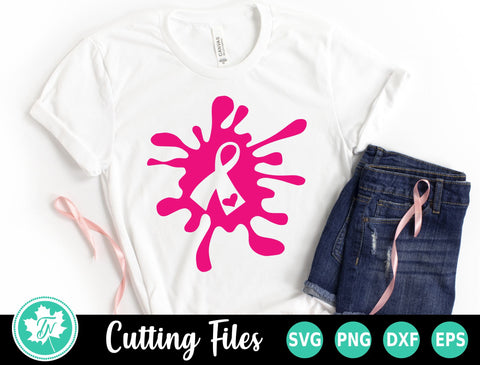 Breast Cancer SVG | Breast Cancer Ribbon SVG SVG TrueNorthImagesCA 