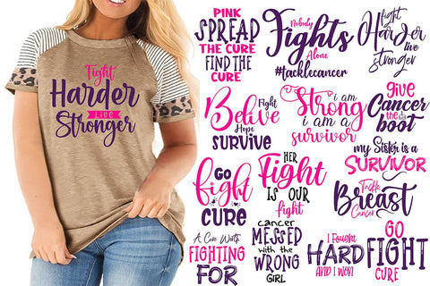 Breast Cancer SVG Bundle 15 File SVG orpitasn 
