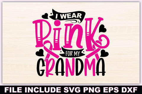 Breast Cancer SVG Bundle SVG Ariyan 