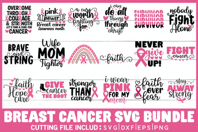 Breast Cancer Svg Bundle SVG md faruk hossain 