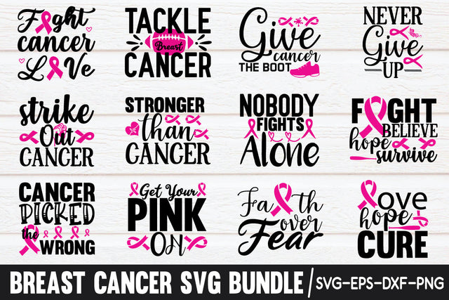 Breast Cancer SVG Bundle SVG md faruk hossain 