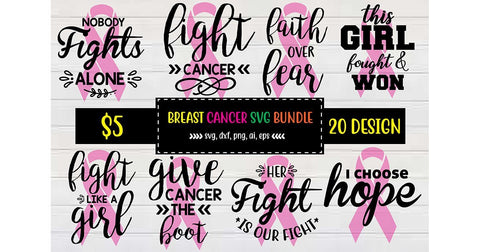 Breast Cancer SVG Bundle SVG shah alam 