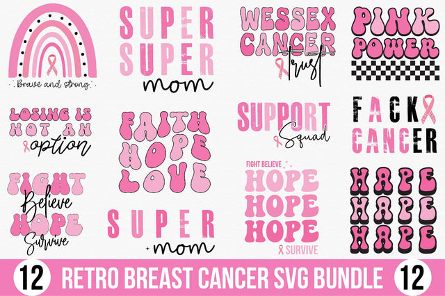 Breast Cancer SVG Bundle SVG SVGista 