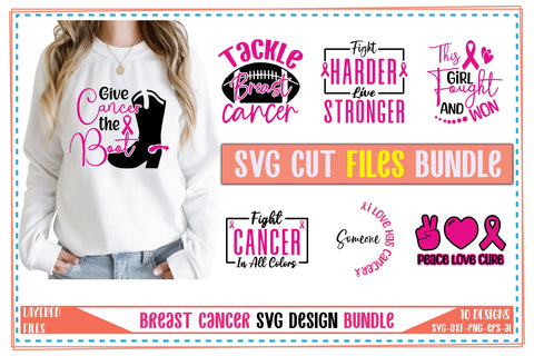Breast Cancer SVG Bundle Vol. 1 SVG Craftlabsvg24 