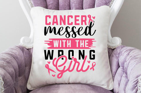 Breast Cancer SVG Bundle.Cancer clipart, cutting files for Cricut, SVG Designangry 