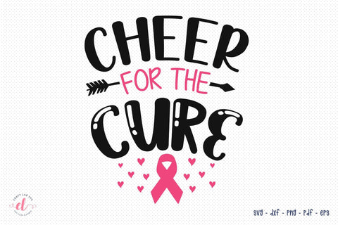 Breast Cancer SVG, Cheer for the Cure SVG SVG CraftLabSVG 