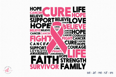 Breast Cancer SVG Cut File SVG CraftLabSVG 