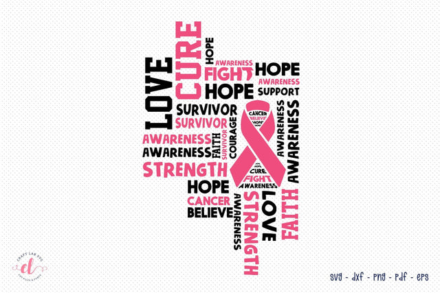 Breast Cancer SVG Design SVG CraftLabSVG 
