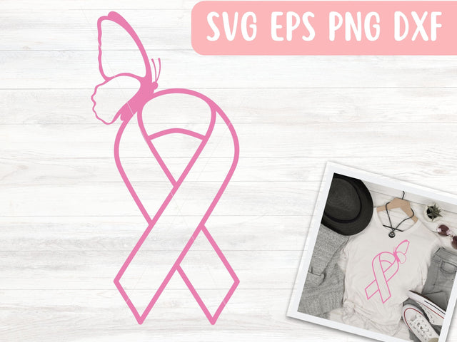 Breast Cancer SVG File for Cricut or Silhouette, Cancer Survivor SVG Vector, Digital Download Commercial Use SVG Apple Grove Designs 