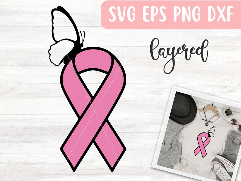 Breast Cancer SVG File for Cricut or Silhouette, Cancer Survivor SVG Vector, Digital Download Commercial Use SVG Apple Grove Designs 