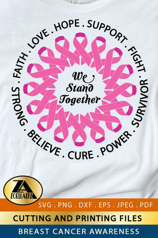 Breast Cancer SVG PNG EPS DXF Awareness SVG Pink Ribbon SVG SVG zoellartz 