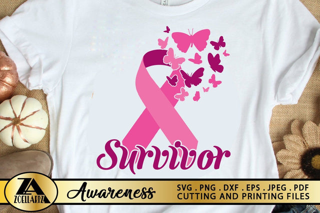 Breast Cancer SVG PNG EPS DXF Awareness SVG Pink Ribbon SVG SVG zoellartz 