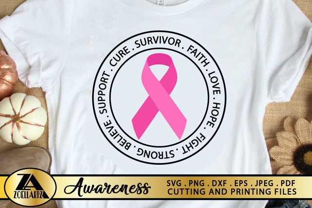 Breast Cancer SVG PNG EPS DXF Awareness SVG Pink Ribbon SVG SVG zoellartz 