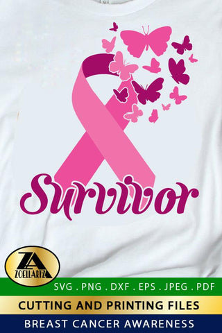 Breast Cancer SVG PNG EPS DXF Awareness SVG Pink Ribbon SVG SVG zoellartz 