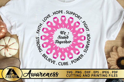 Breast Cancer SVG PNG EPS DXF Awareness SVG Pink Ribbon SVG SVG zoellartz 