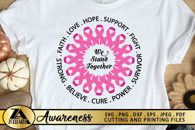 Breast Cancer SVG PNG EPS DXF Awareness SVG Pink Ribbon SVG SVG zoellartz 