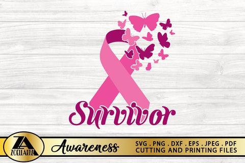 Breast Cancer SVG PNG EPS DXF Awareness SVG Pink Ribbon SVG SVG zoellartz 