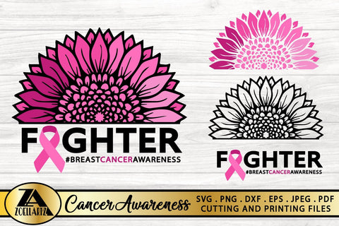 Breast Cancer SVG PNG EPS DXF Pink Ribbon SVG Awareness SVG SVG zoellartz 