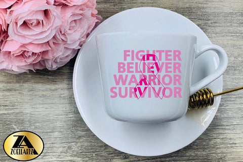 Breast Cancer SVG RIBBON SVG Awareness SVG Survivor SVG SVG zoellartz 
