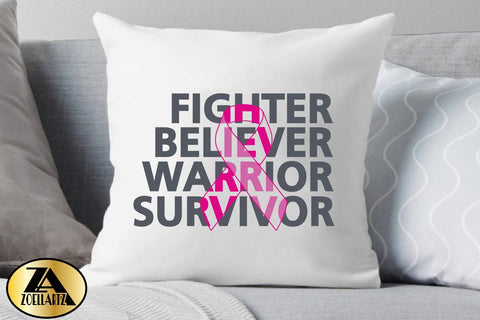 Breast Cancer SVG RIBBON SVG Awareness SVG Survivor SVG SVG zoellartz 